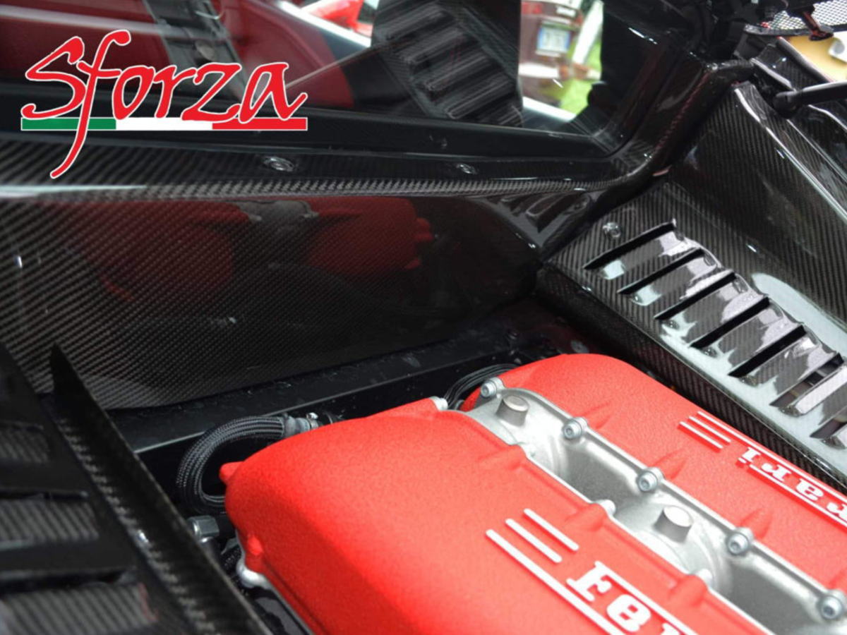 フェラーリ カーボンパーツ Sforza Ferrari F430 458 488 F8 812 Roma